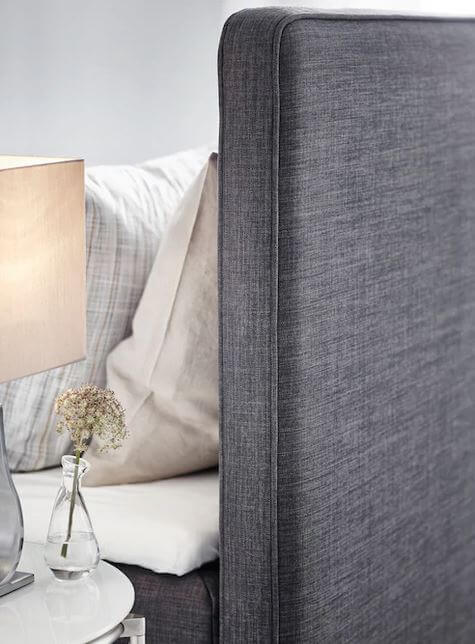 IKEA BOxspringbett Dunvik Kotpteil Bezug